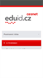 Mobile Screenshot of eduid.cz