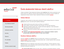 Tablet Screenshot of eduid.cz